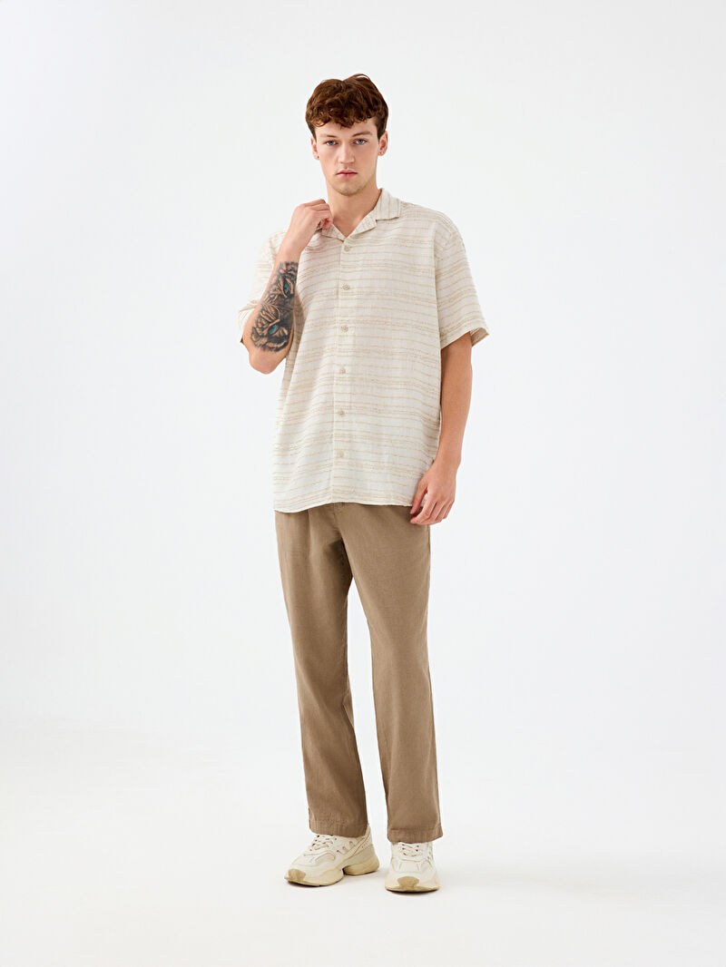 Relax Fit Erkek Gömlek K.kol