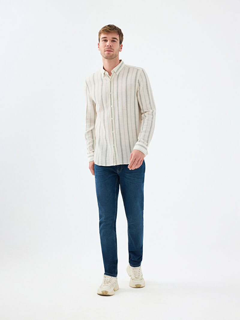 Regular Fit Erkek Gömlek U.kol