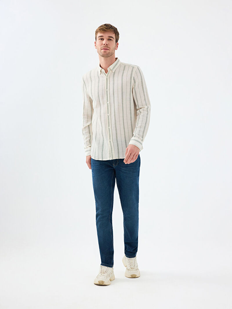 Regular Fit Erkek Gömlek U.kol