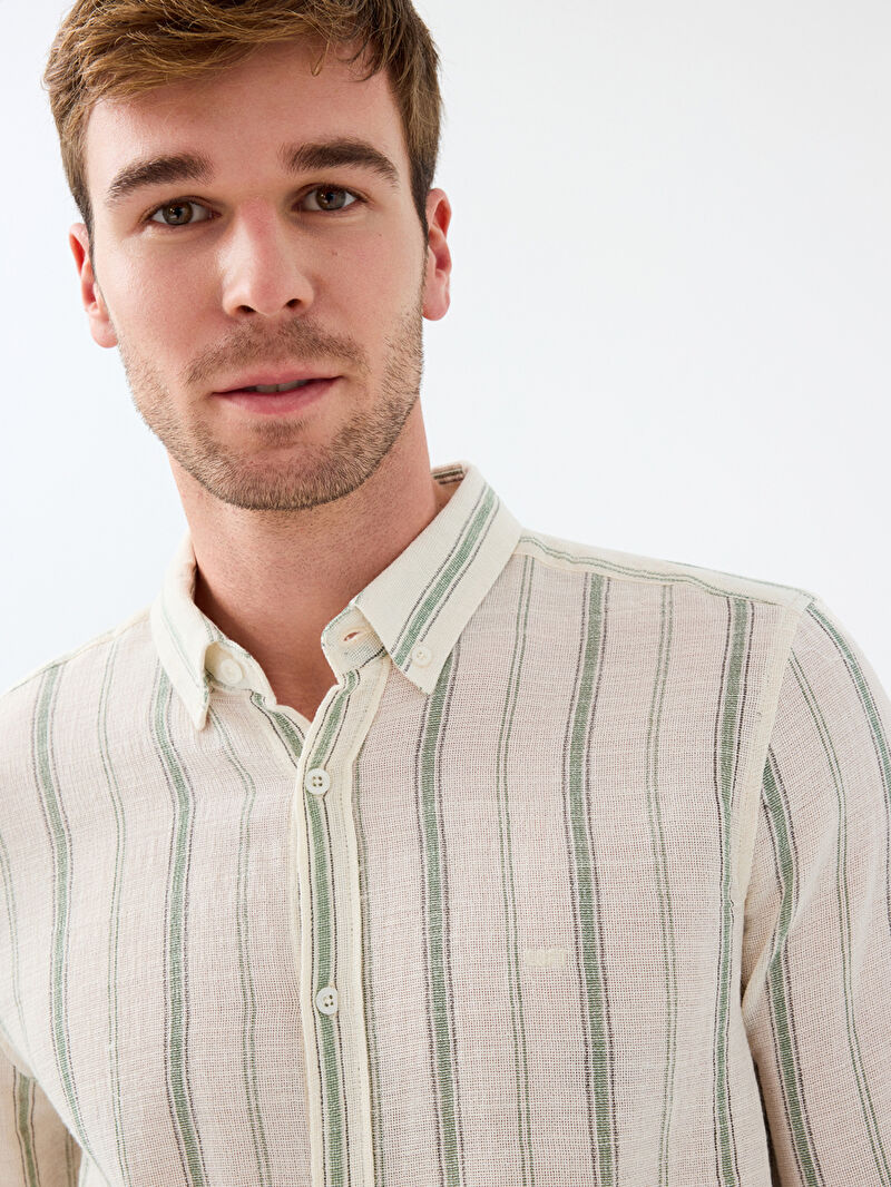 Regular Fit Erkek Gömlek U.kol