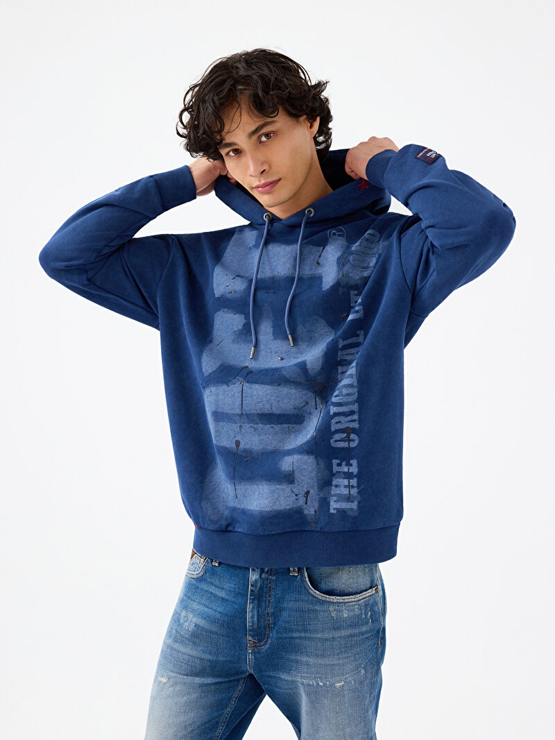 Oversize Fit Erkek Sweatshirt