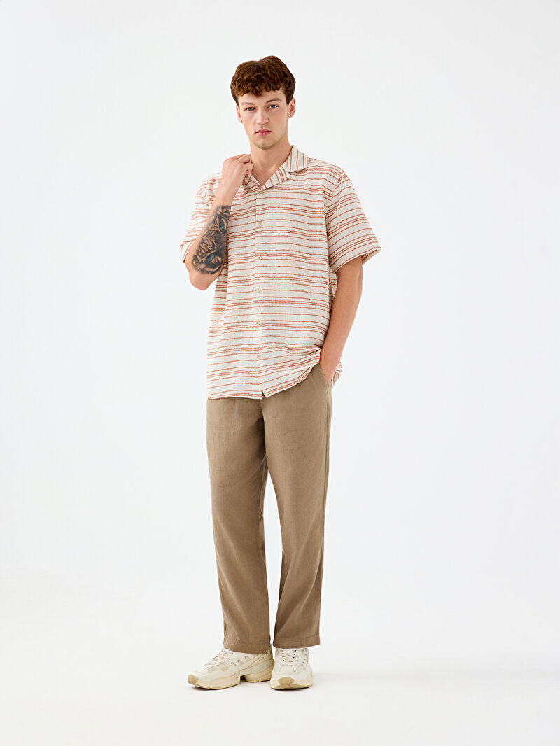 Relax Fit Erkek Gömlek K.kol