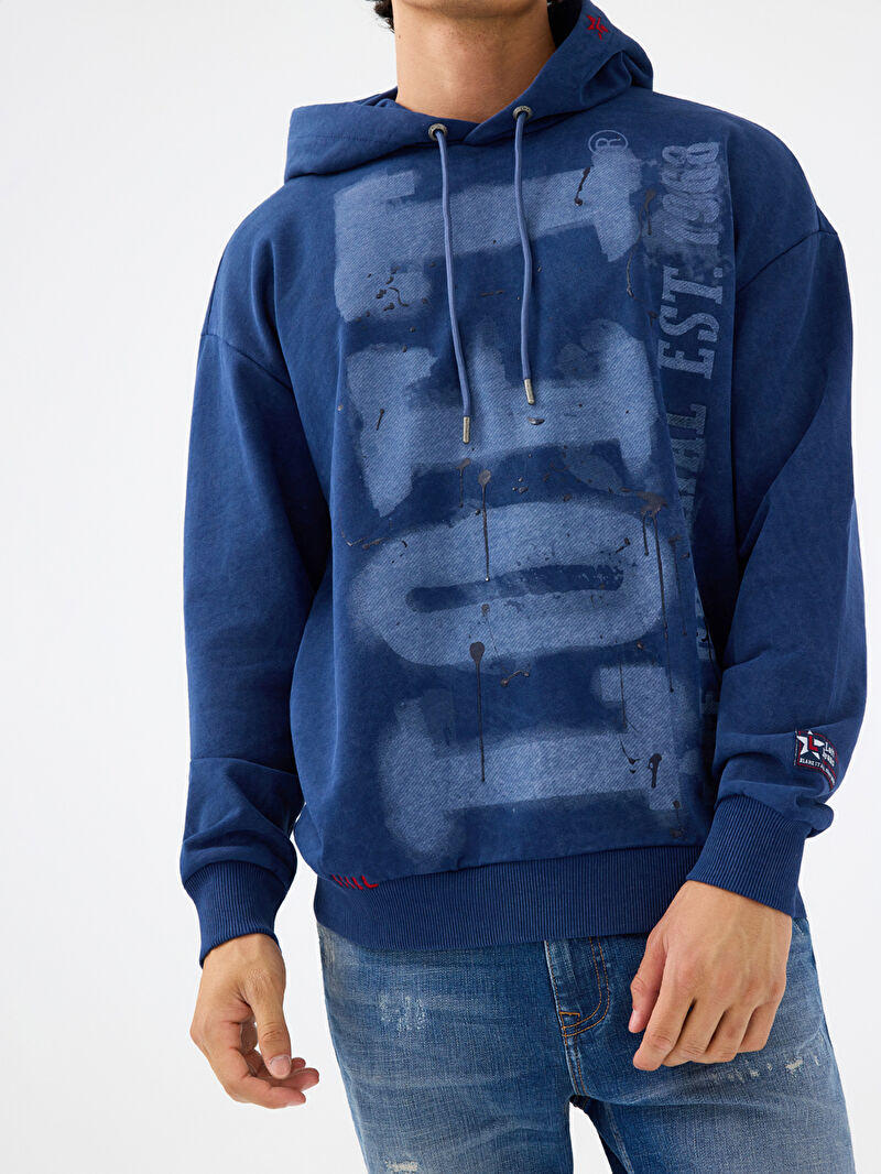 Oversize Fit Erkek Sweatshirt
