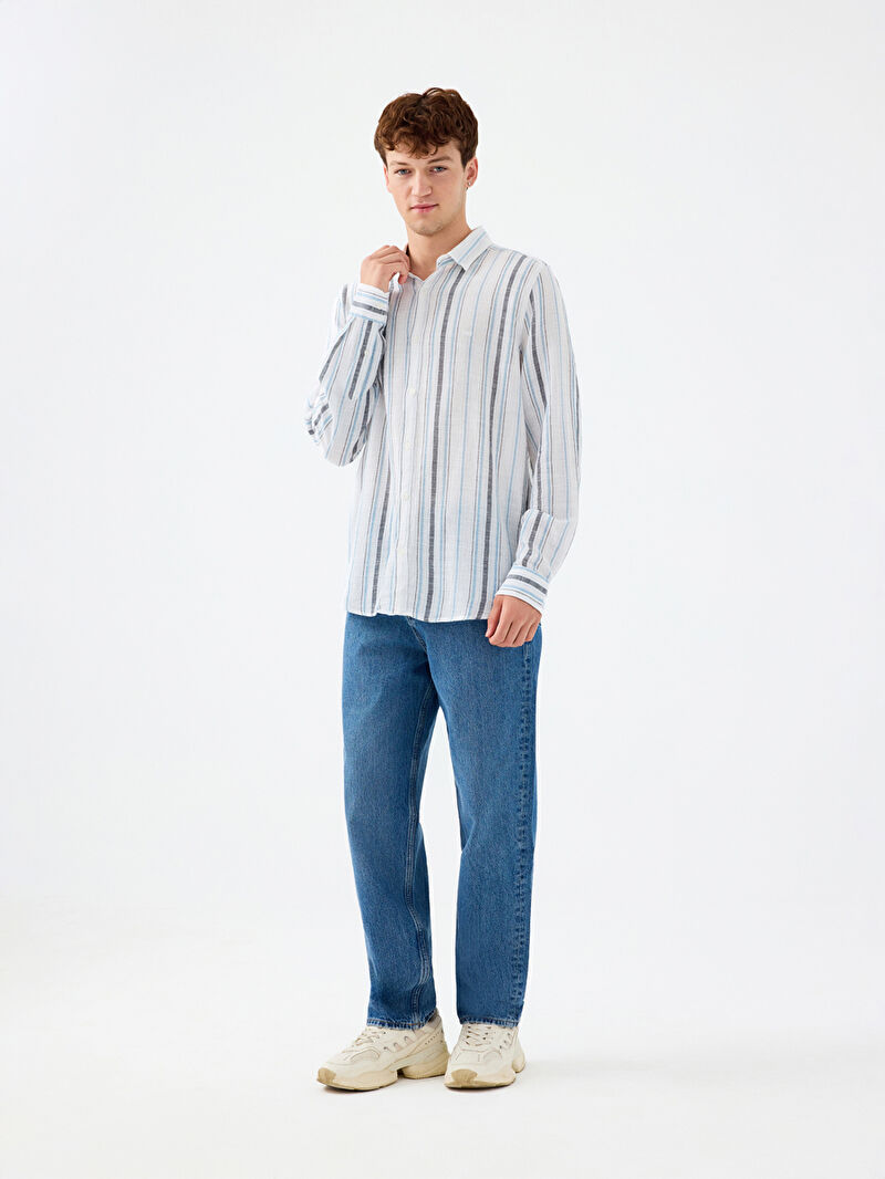 Regular Fit Erkek Gömlek U.kol