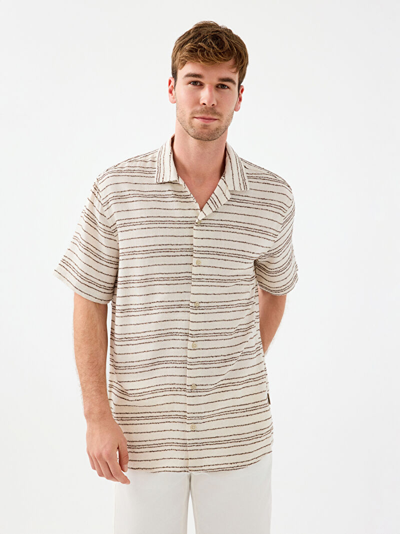 Relax Fit Erkek Gömlek K.kol