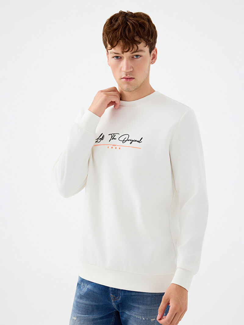 Regular Fit Erkek Sweatshirt