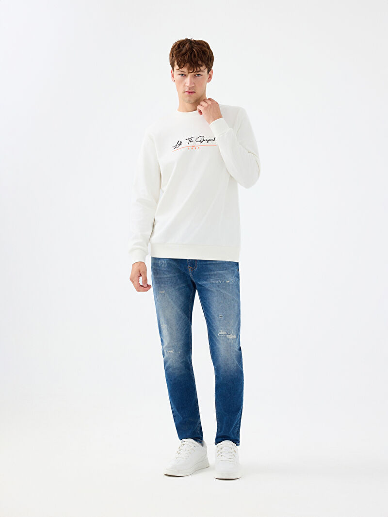 Regular Fit Erkek Sweatshirt