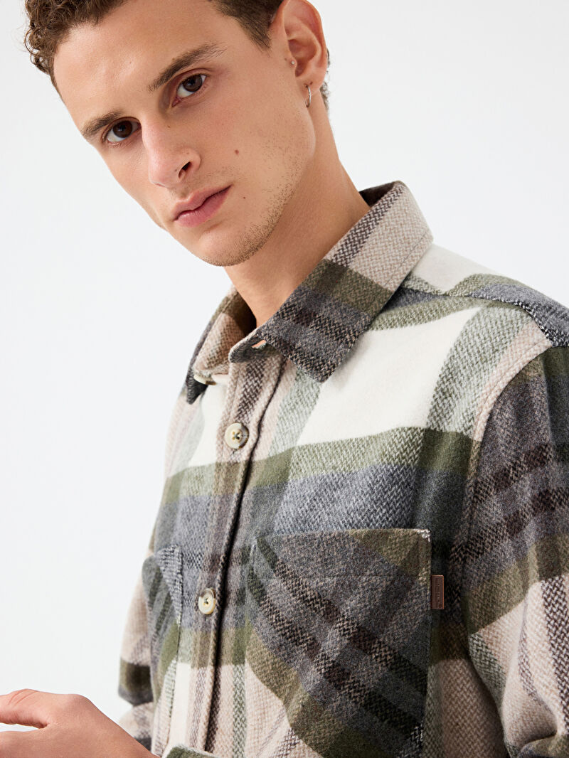 Relax Fit Erkek Gömlek U.kol