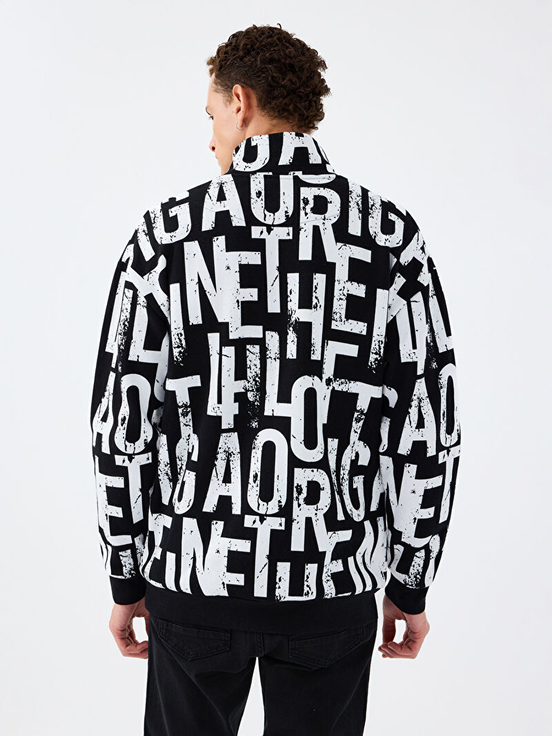 Loose Fit Erkek Sweatshirt