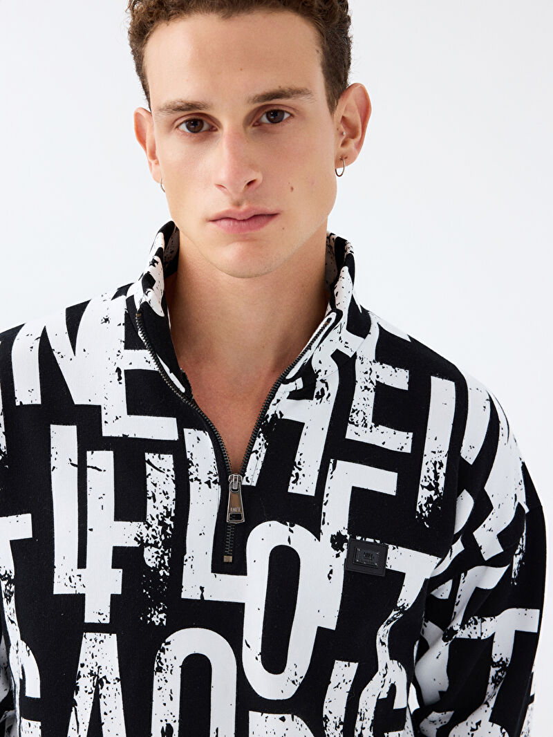 Loose Fit Erkek Sweatshirt