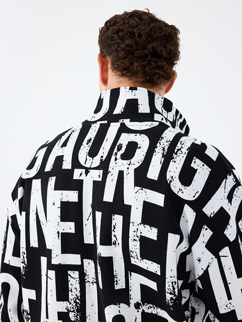 Loose Fit Erkek Sweatshirt