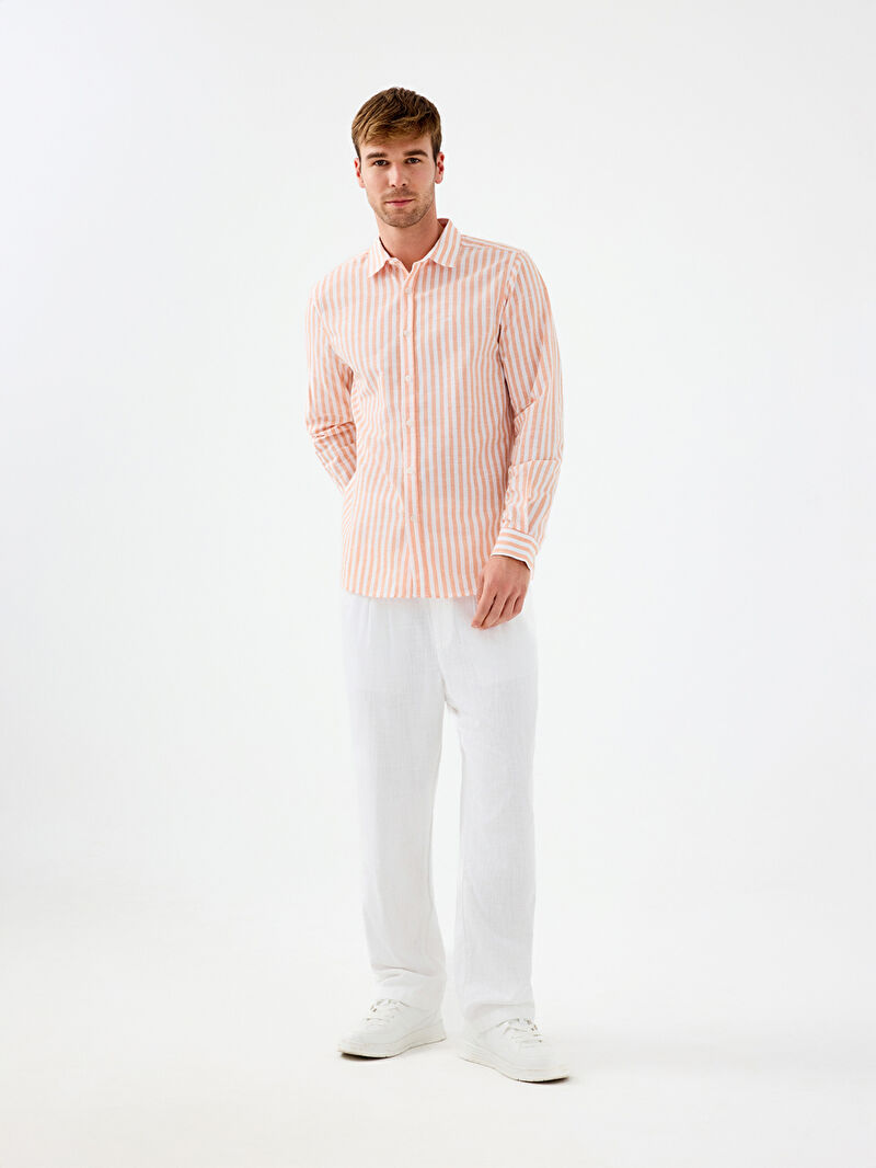 Regular Fit Erkek Gömlek U.kol