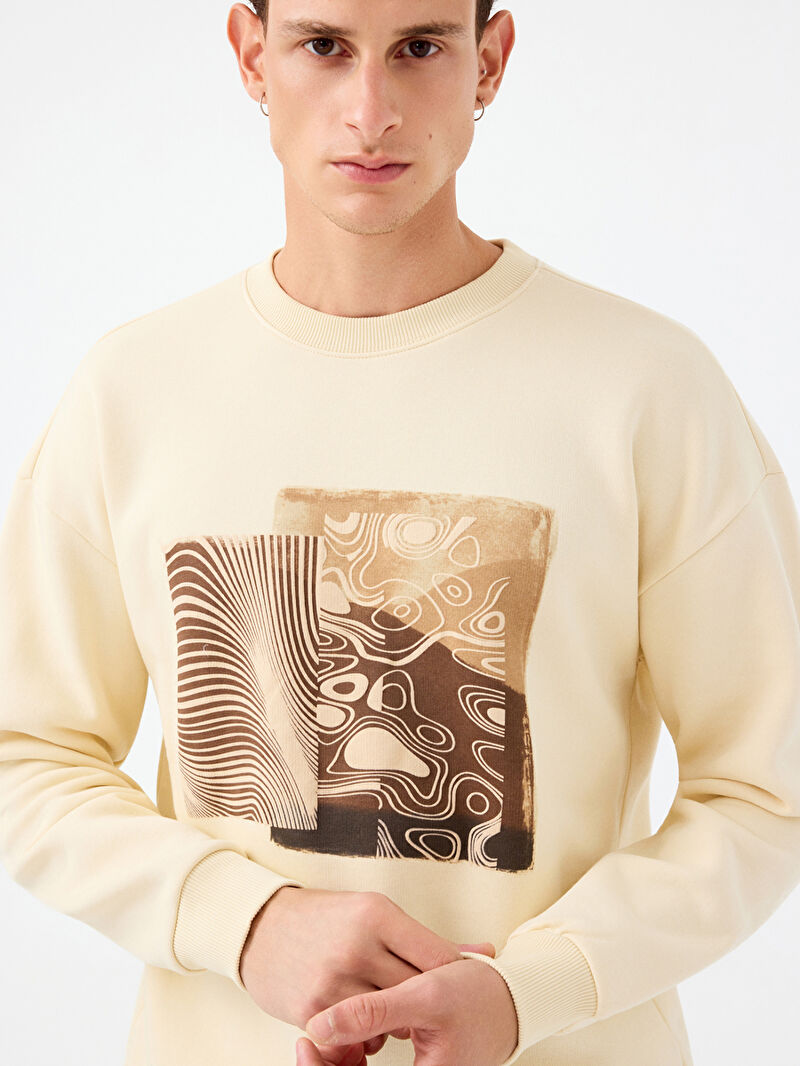 Oversize Erkek Sweatshirt