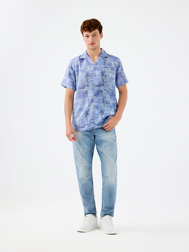 Relax Fit Erkek Gömlek K.kol