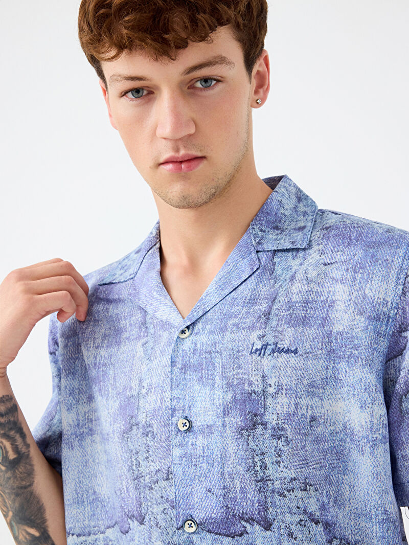 Relax Fit Erkek Gömlek K.kol