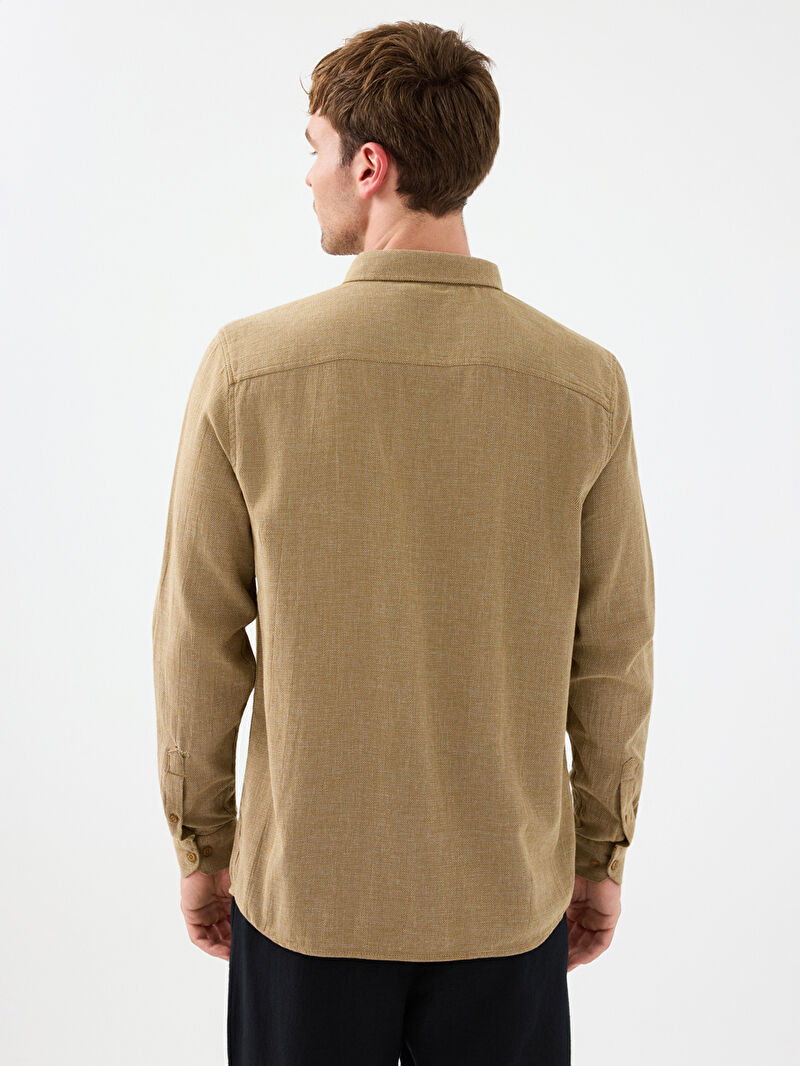 Regular Fit Erkek Gömlek U.kol