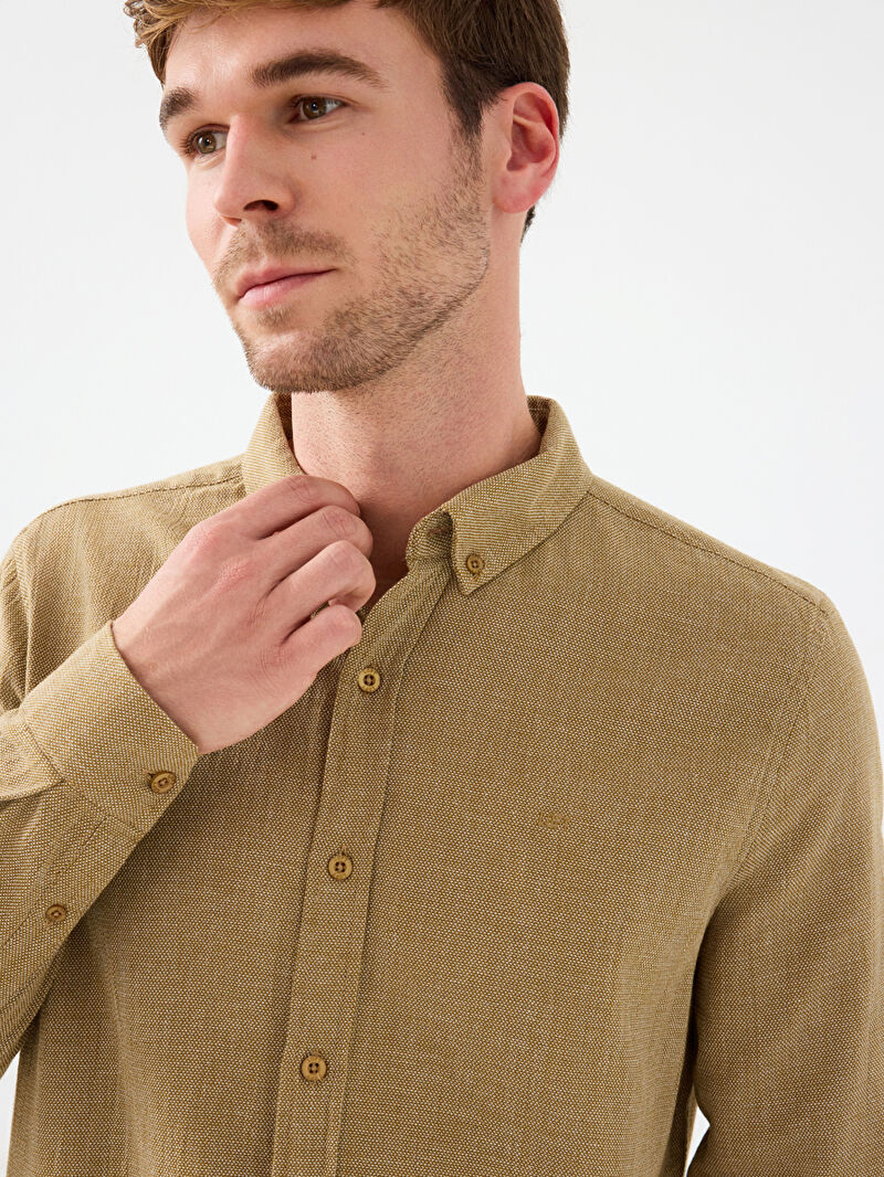 Regular Fit Erkek Gömlek U.kol