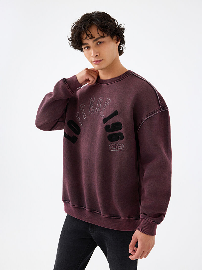 Oversize Fit Erkek Sweatshirt