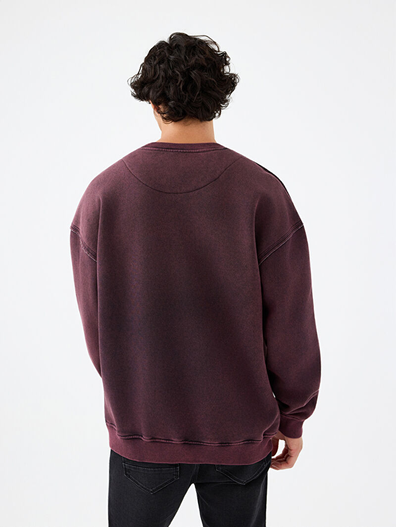 Oversize Fit Erkek Sweatshirt