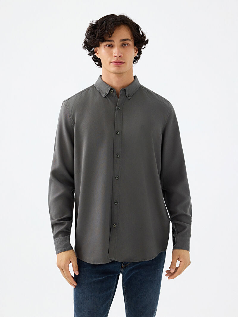 Regular Fit Erkek Gömlek U.kol