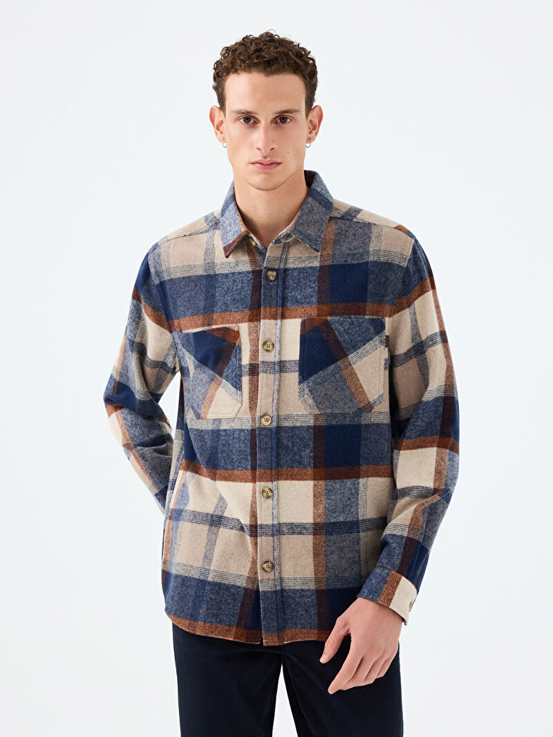 Relax Fit Erkek Gömlek U.kol