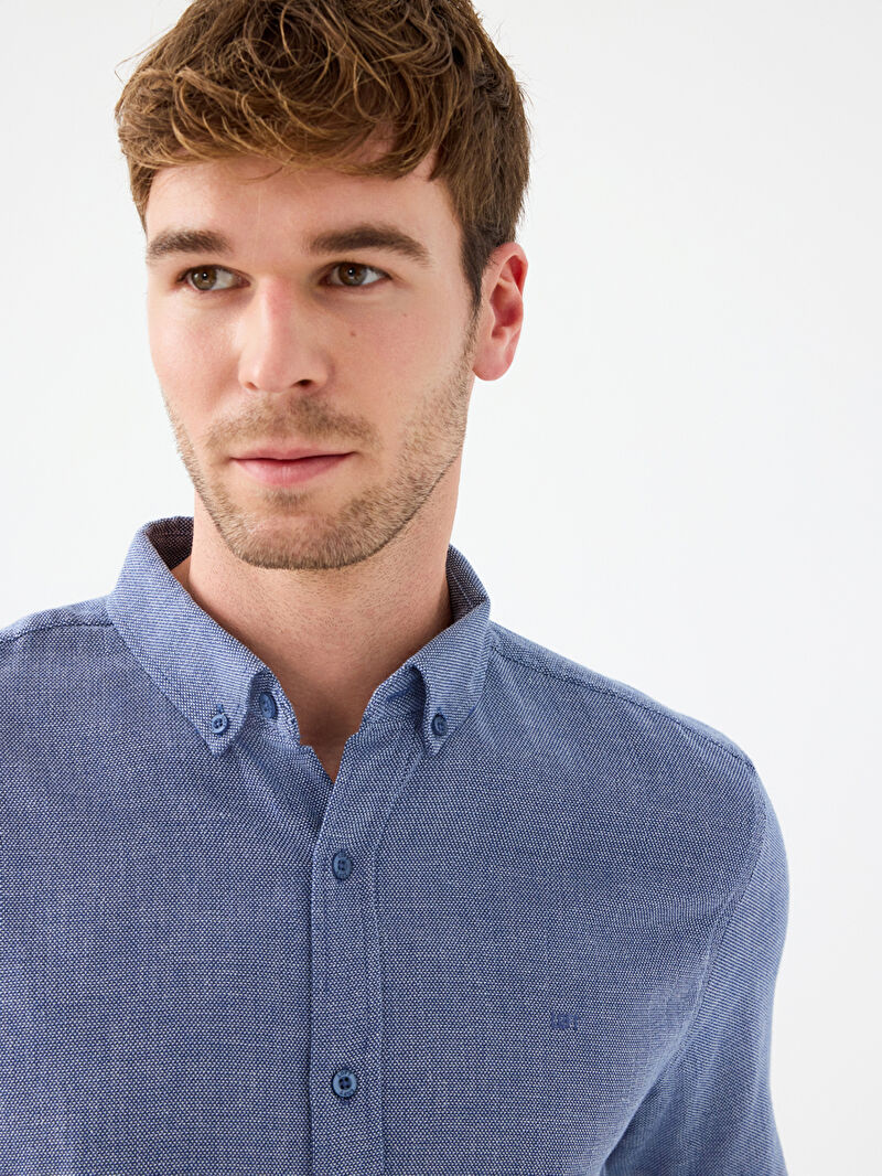 Regular Fit Erkek Gömlek U.kol