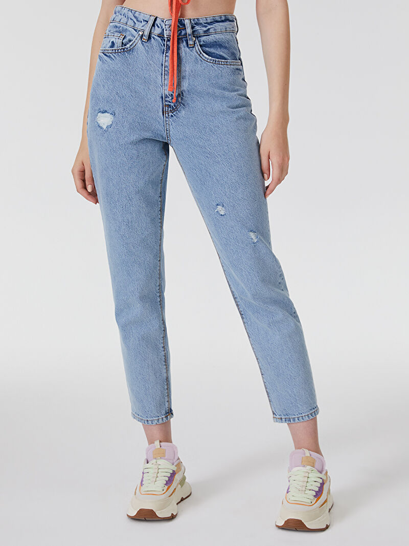 Mom Regular Fit Kadın Pantolon