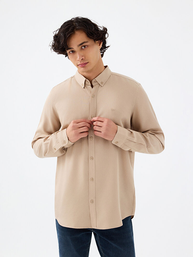 Regular Fit Erkek Gömlek U.kol