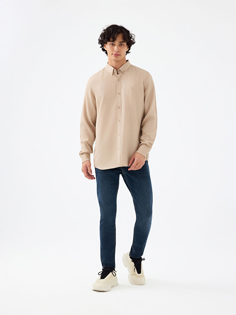 Regular Fit Erkek Gömlek U.kol