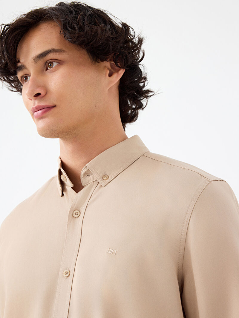 Regular Fit Erkek Gömlek U.kol