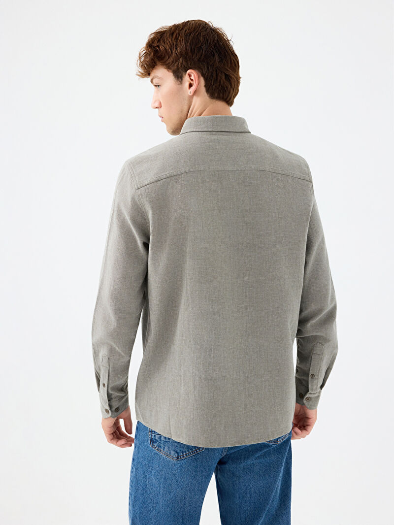 Regular Fit Erkek Gömlek U.kol