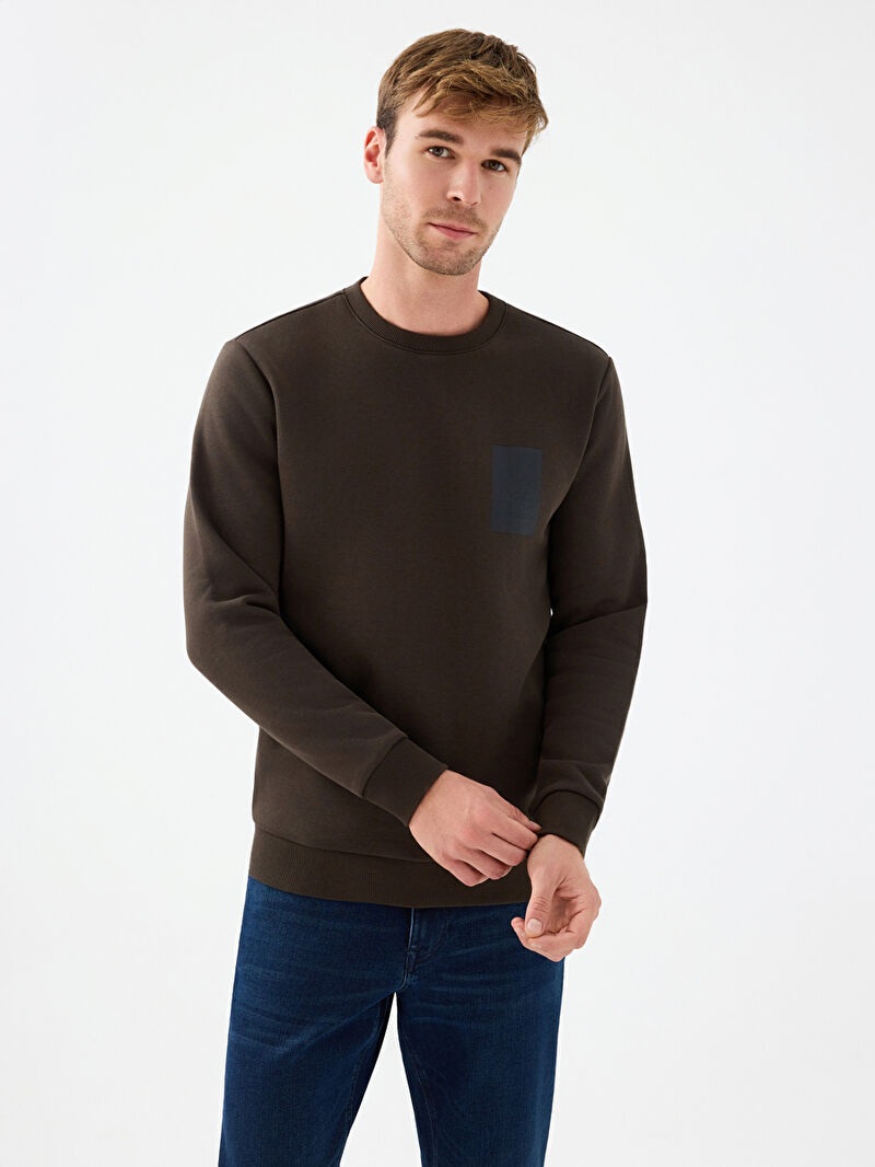 Regular Fit Erkek Sweatshirt