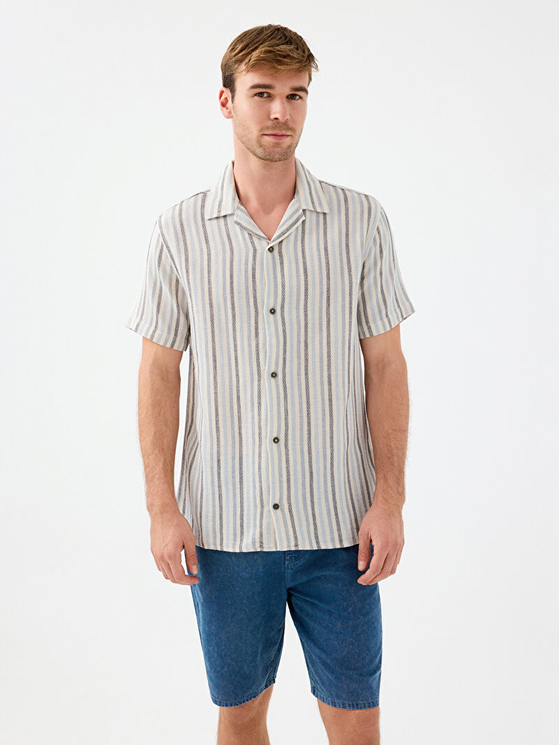 Relax Fit Erkek Gömlek K.kol