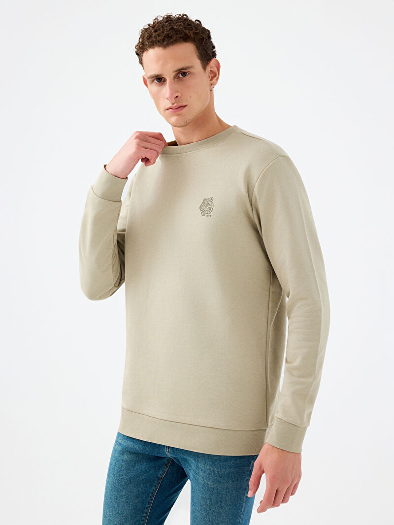 Regular Fit Erkek Sweatshirt