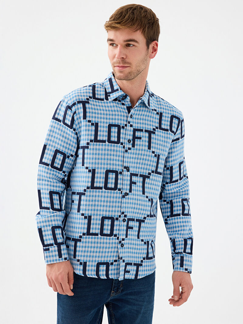 Relax Fit Erkek Gömlek U.kol