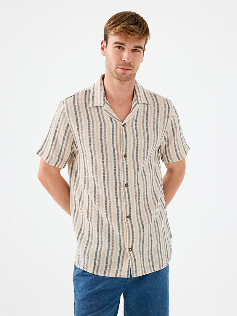 Relax Fit Erkek Gömlek K.kol