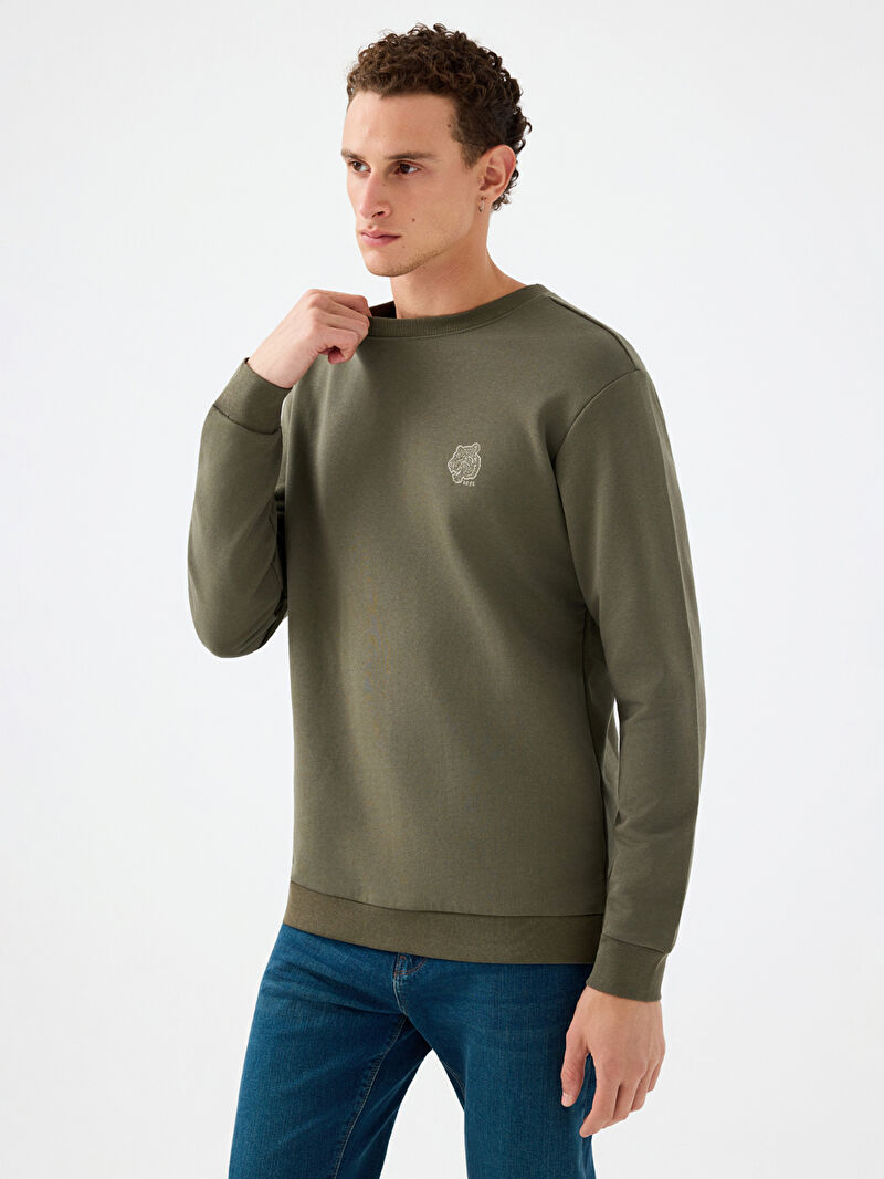 Regular Fit Erkek Sweatshirt