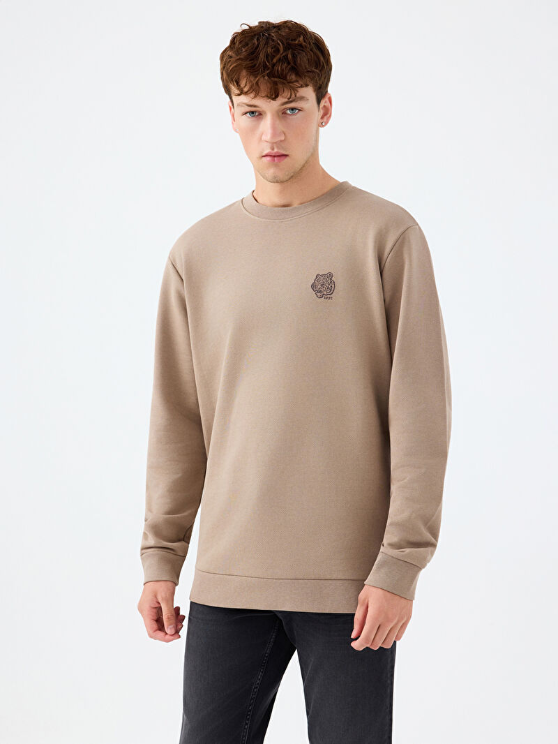 Regular Fit Erkek Sweatshirt