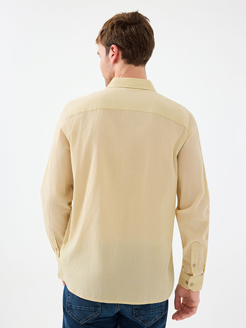 Regular Fit Erkek Gömlek U.kol