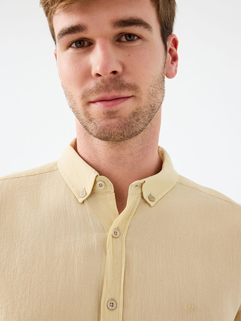 Regular Fit Erkek Gömlek U.kol