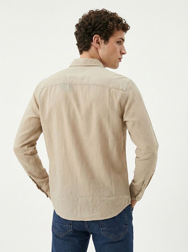 Regular Fit Erkek Gömlek U.kol