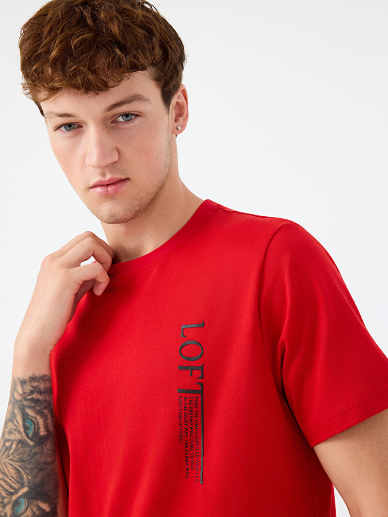 Regular Fit Erkek Tshirt K.kol