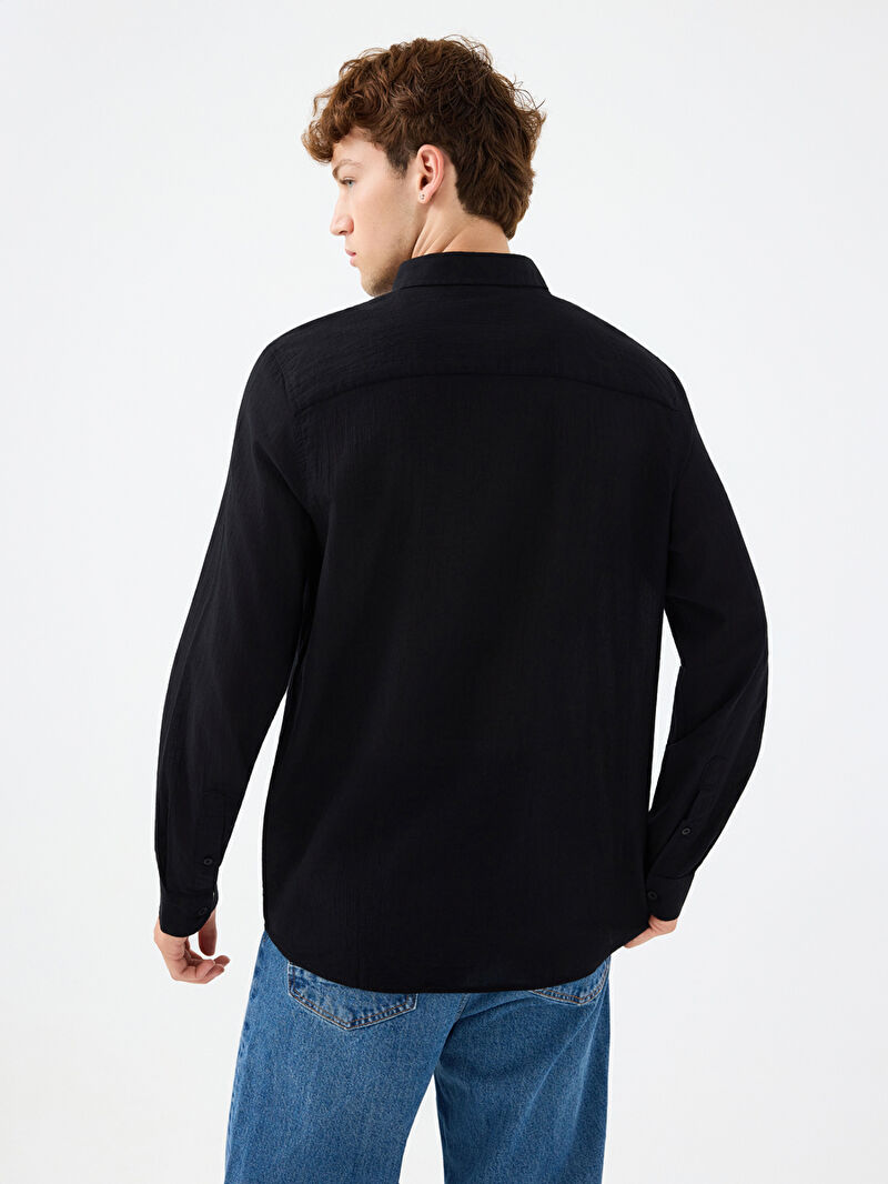 Regular Fit Erkek Gömlek U.kol