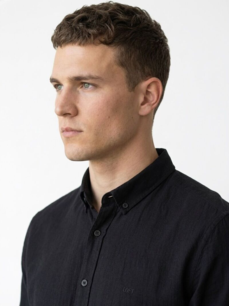 Regular Fit Erkek Gömlek U.kol