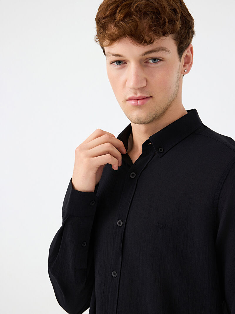 Regular Fit Erkek Gömlek U.kol