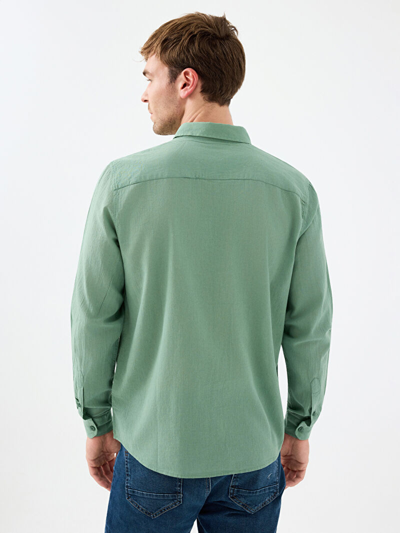 Regular Fit Erkek Gömlek U.kol