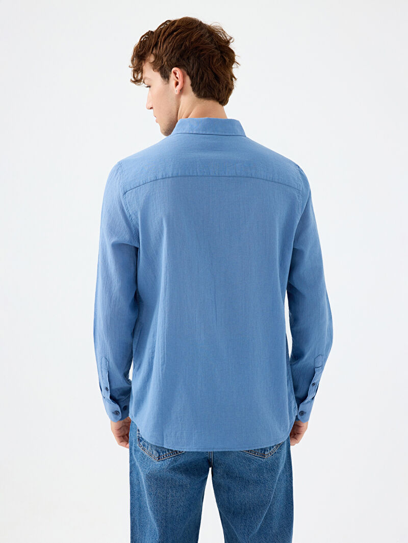 Regular Fit Erkek Gömlek U.kol