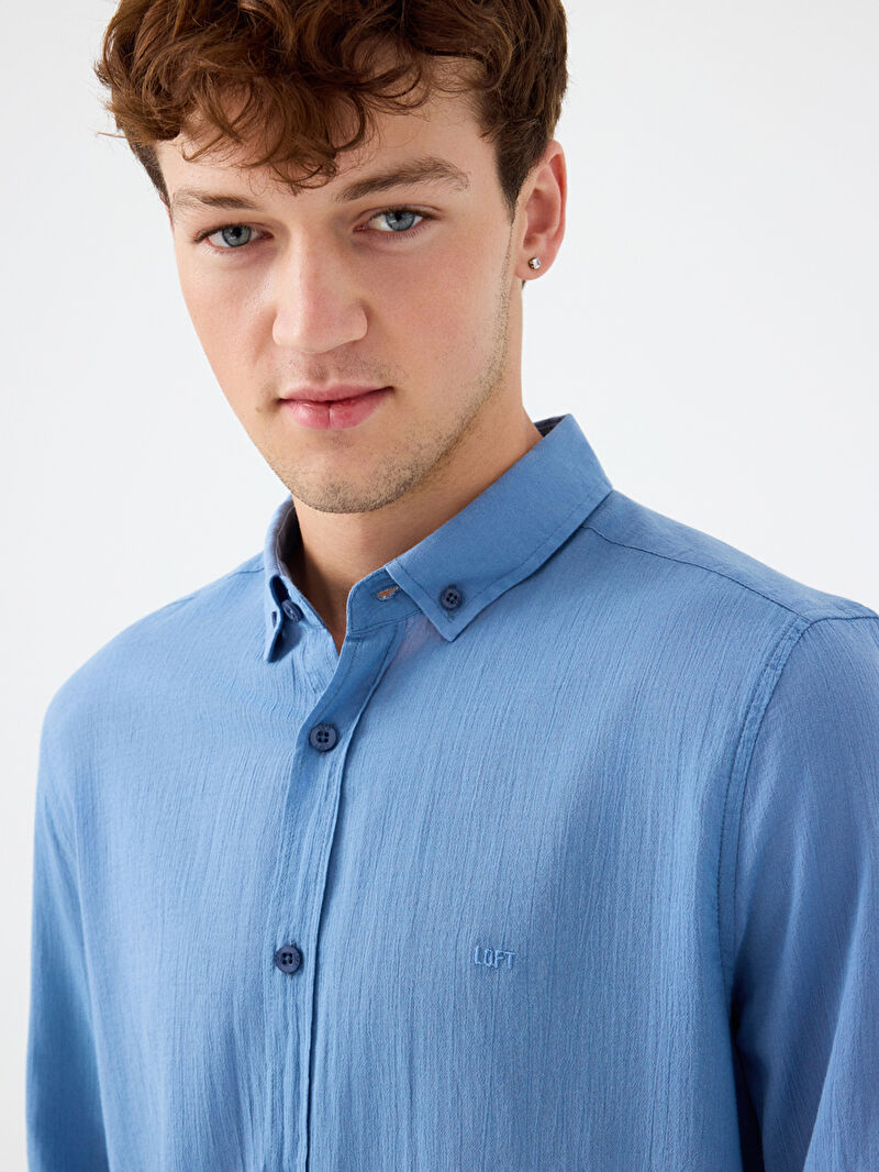 Regular Fit Erkek Gömlek U.kol