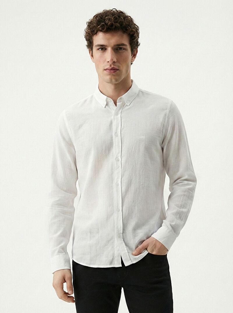 Regular Fit Erkek Gömlek U.kol