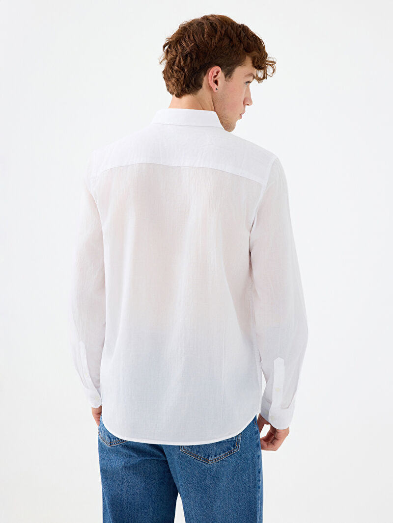 Regular Fit Erkek Gömlek U.kol